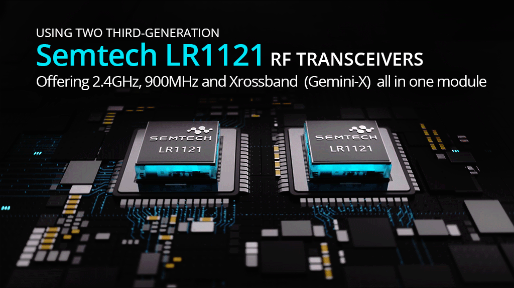 DBR4 Dual Band Xross Gemini ExpressLRS Receiver