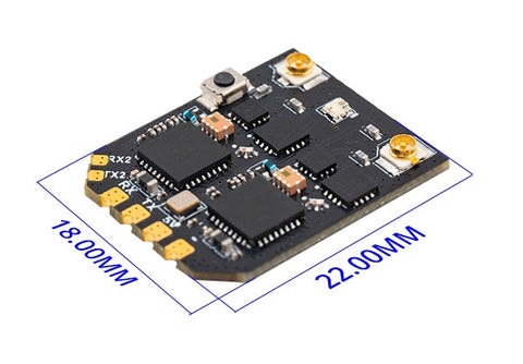 XR4 Gemini Xrossband Dual-Band ExpressLRS Receiver