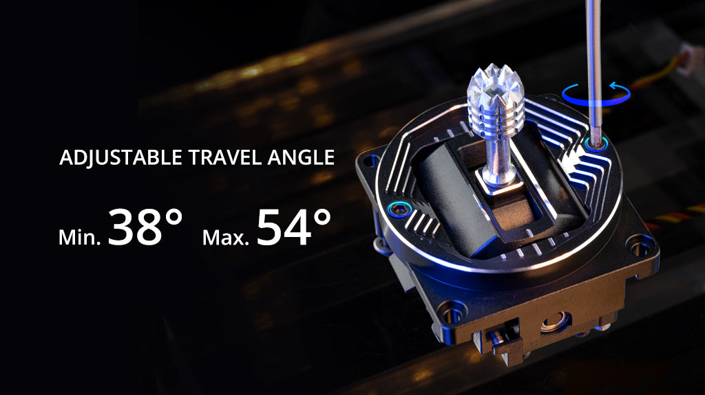 AG01 NANO CNC Hall Gimbals for Pocket Radio