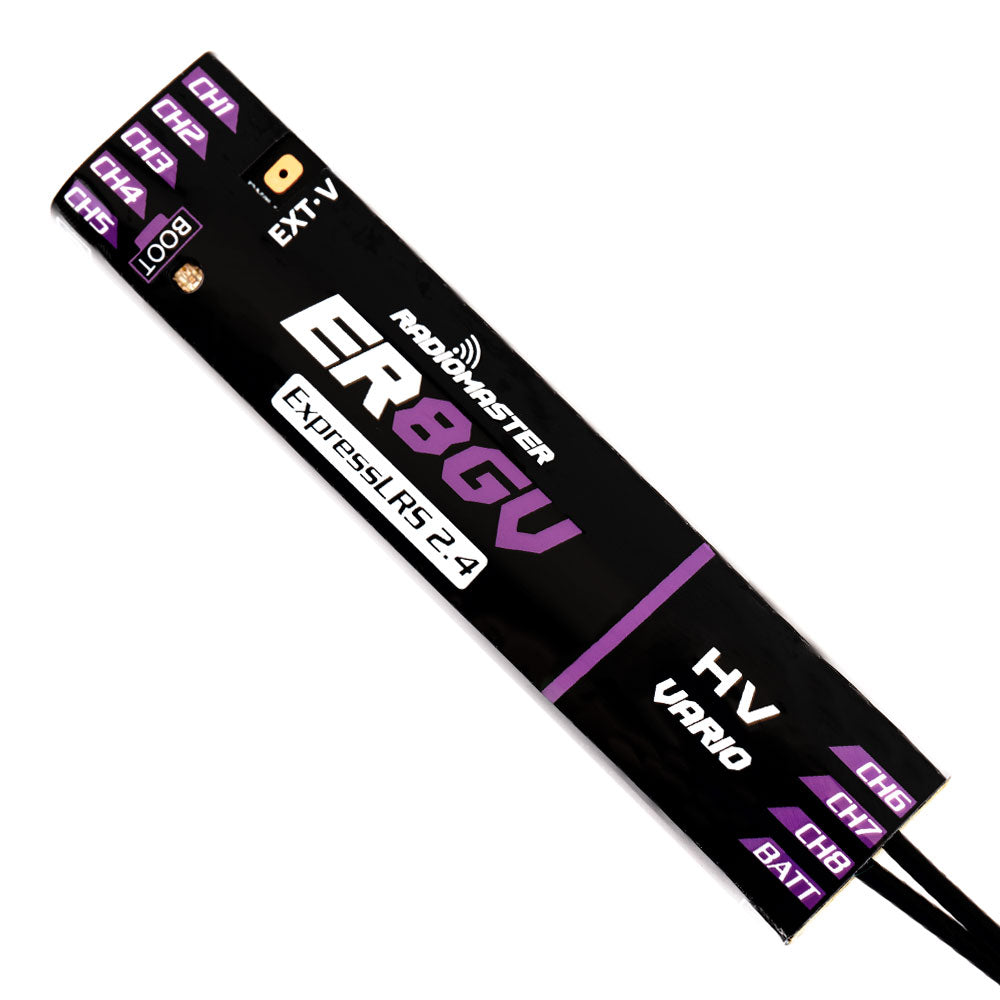 RadioMaster ER8G & ER8GV 2.4GHz ELRS PWM Receiver