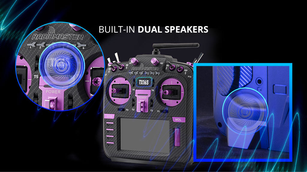 TX16S Mark II Max Radio Controller (Joshua Bardwell Edition / ELRS / M2)